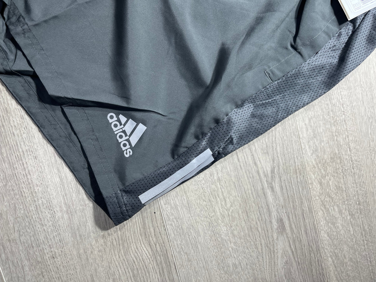Men’s Adidas Own the Run Gym Sport sportswear Shorts Grey Areoready  - H34502 - Size 2XL