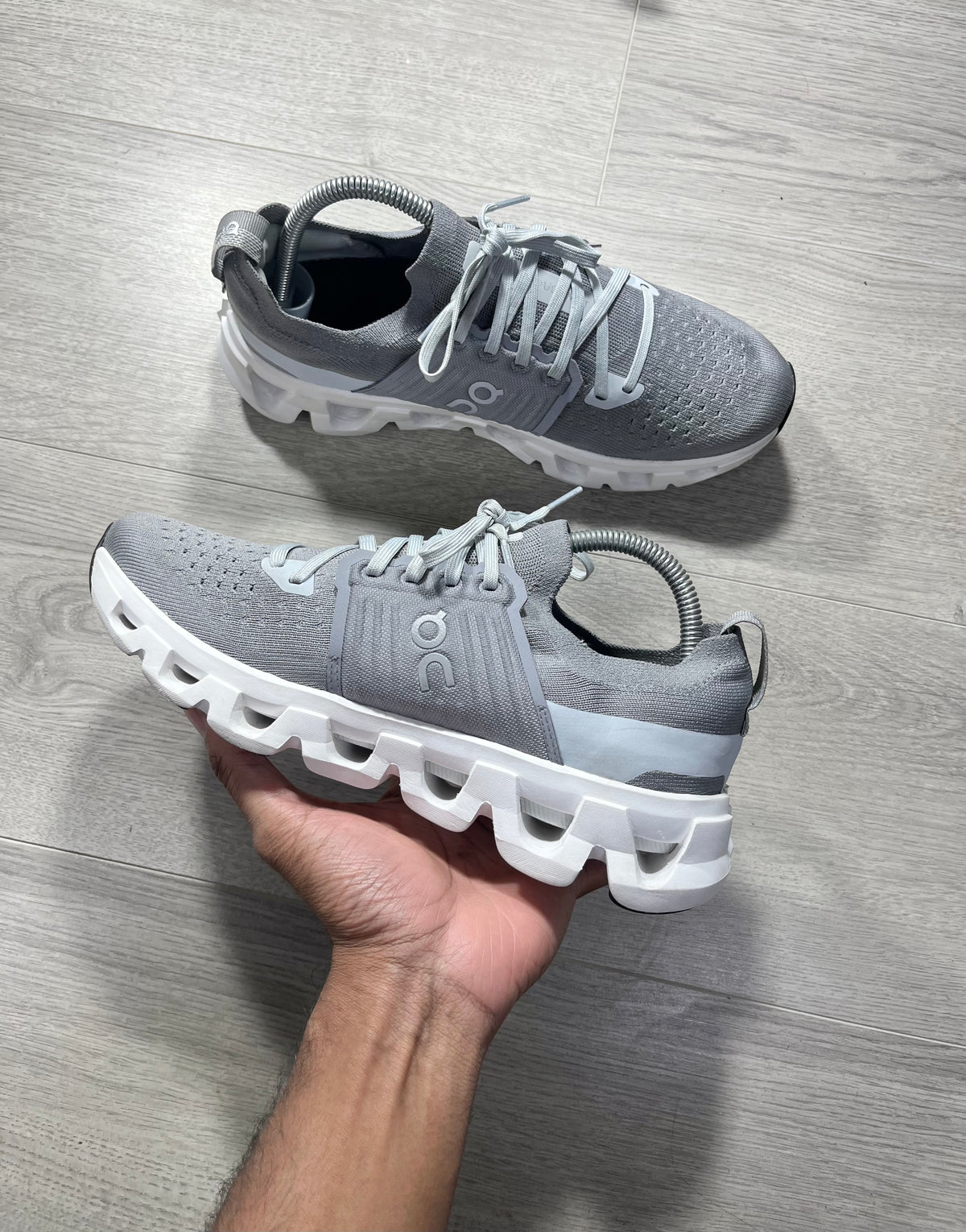 On Running Cloudswift 4 Alloy Glacier - 3MF10131014 - Size 6.5 U.K. trainer shoes
