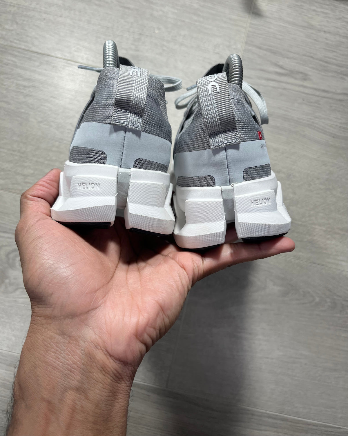 On Running Cloudswift 4 Alloy Glacier - 3MF10131014 - Size 6.5 U.K. trainer shoes