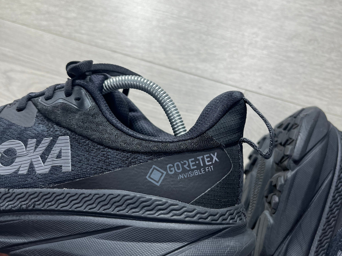 HOKA Challenger ATR 7 Gore-Tex Size 9 U.K. - 1134501F-BBLC Black Running trainer shoes