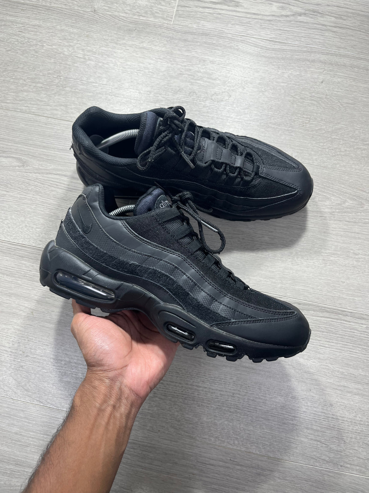 Nike Air Max 95 Essential Triple Black - CI3705-001 - Size 11 U.K. Trainer Shoes