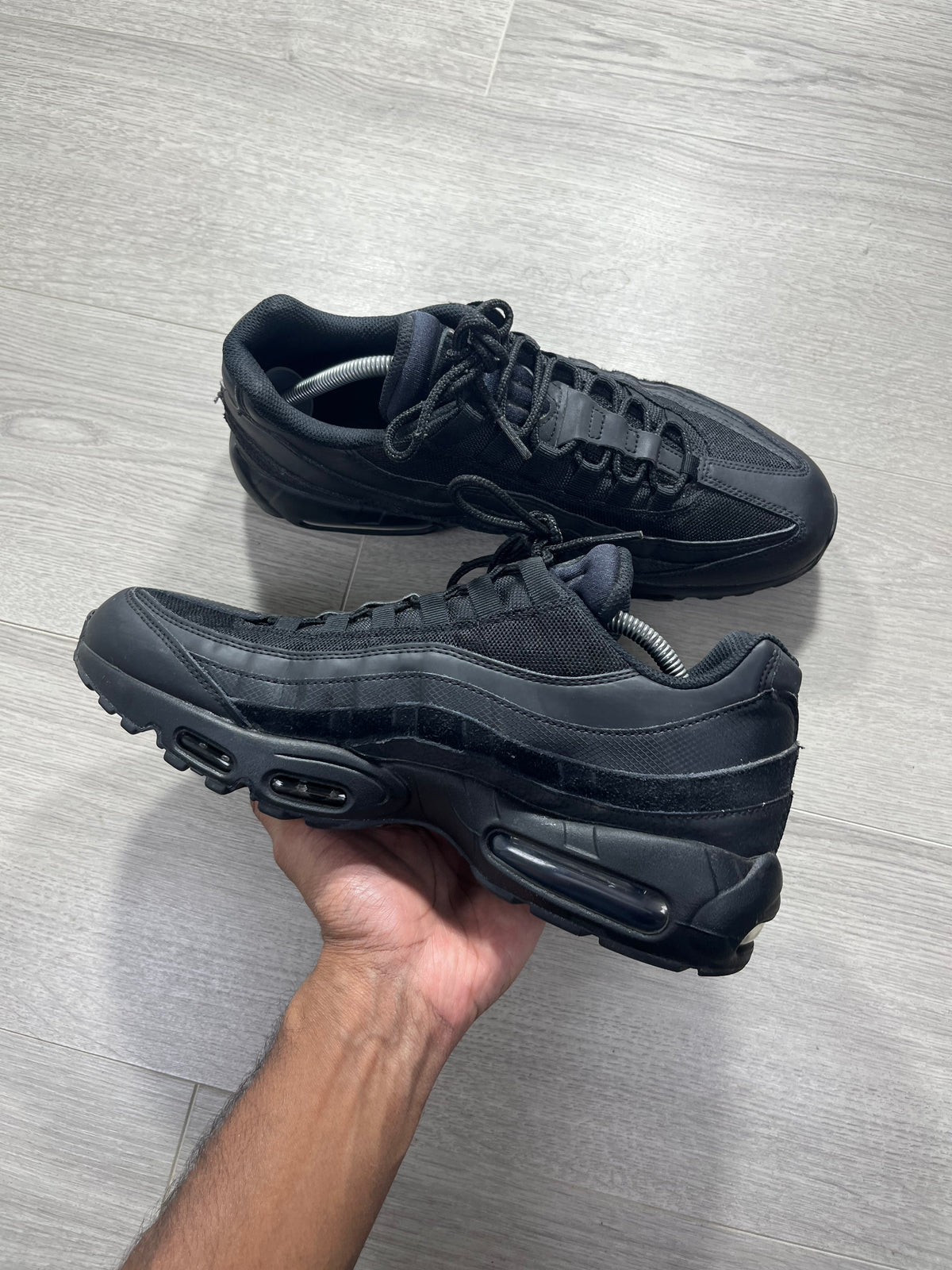 Nike Air Max 95 Essential Triple Black - CI3705-001 - Size 11 U.K. Trainer Shoes