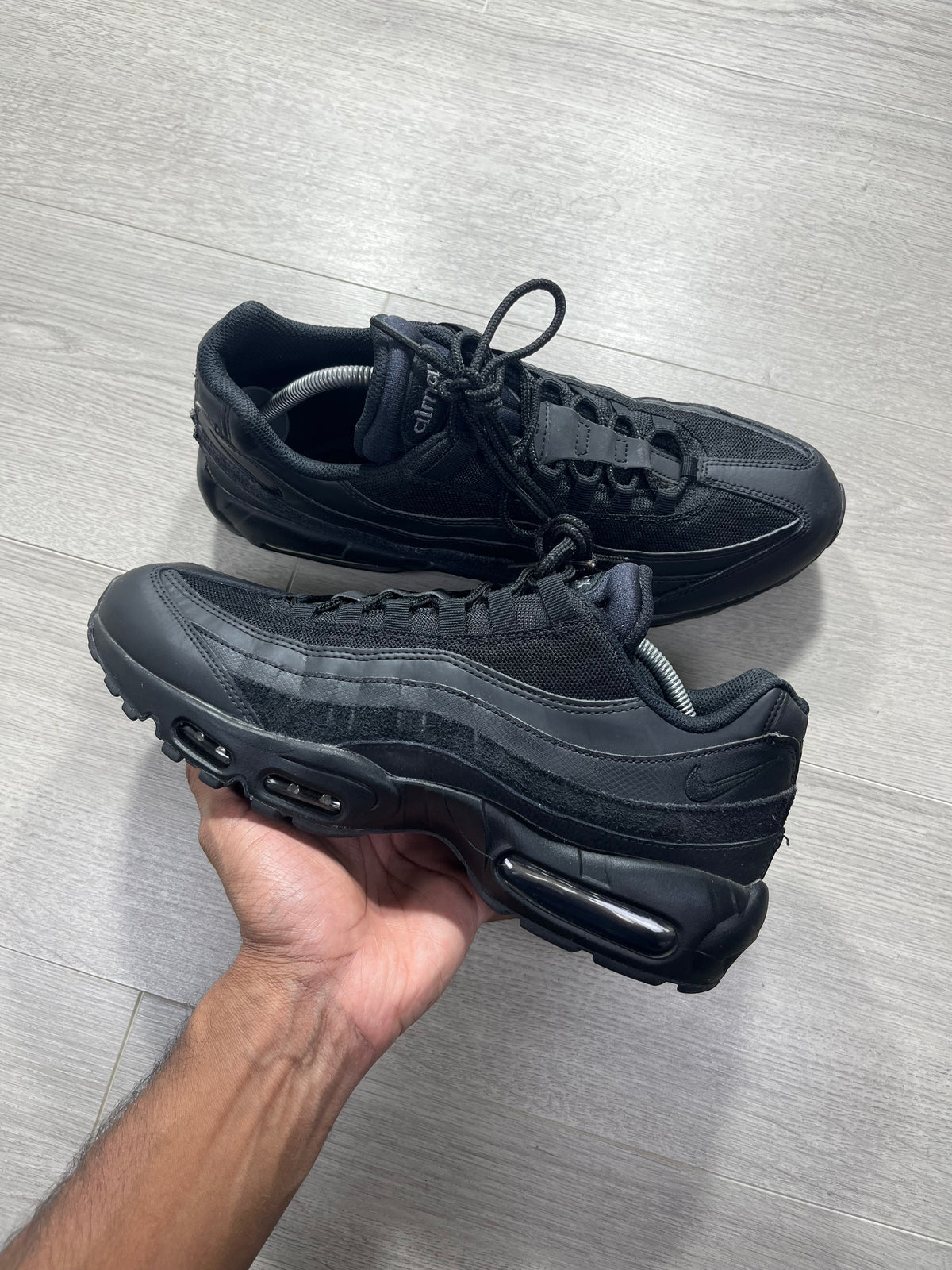 Nike Air Max 95 Essential Triple Black - CI3705-001 - Size 11 U.K. Trainer Shoes